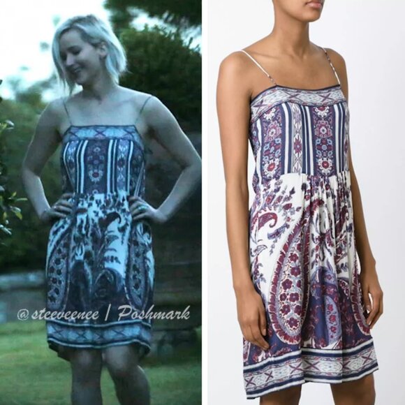 Isabel Marant Trani Dress ASO Megan Fox & Jennifer Lawrence ALT Anastasia Steele - Picture 2 of 16